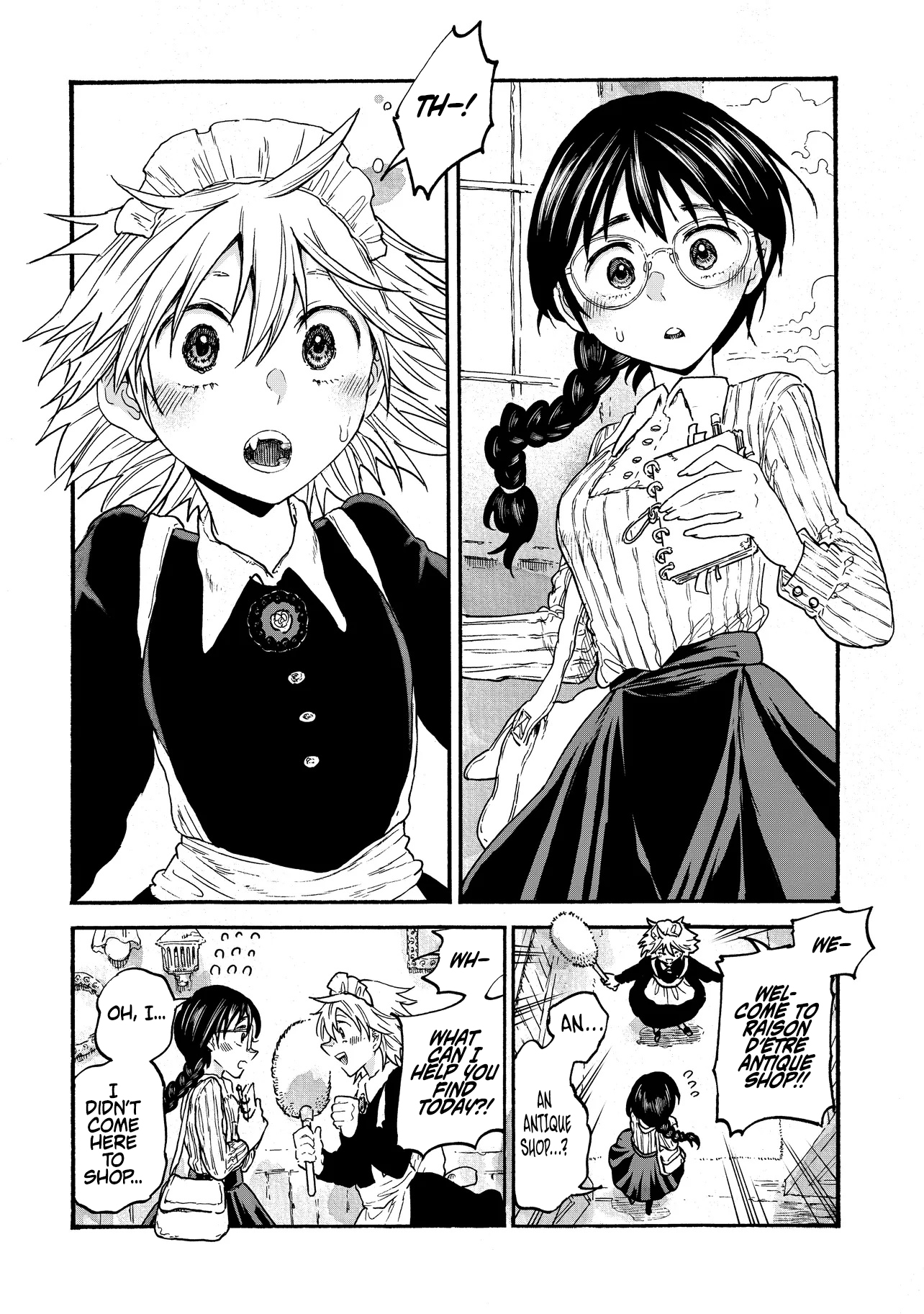 Welcome to The Raison D'etre Antique Shop Chapter 03.1 Page 10