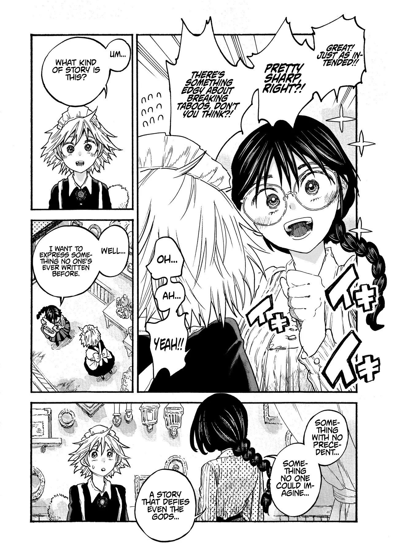 Welcome to The Raison D'etre Antique Shop Chapter 03.1 Page 14