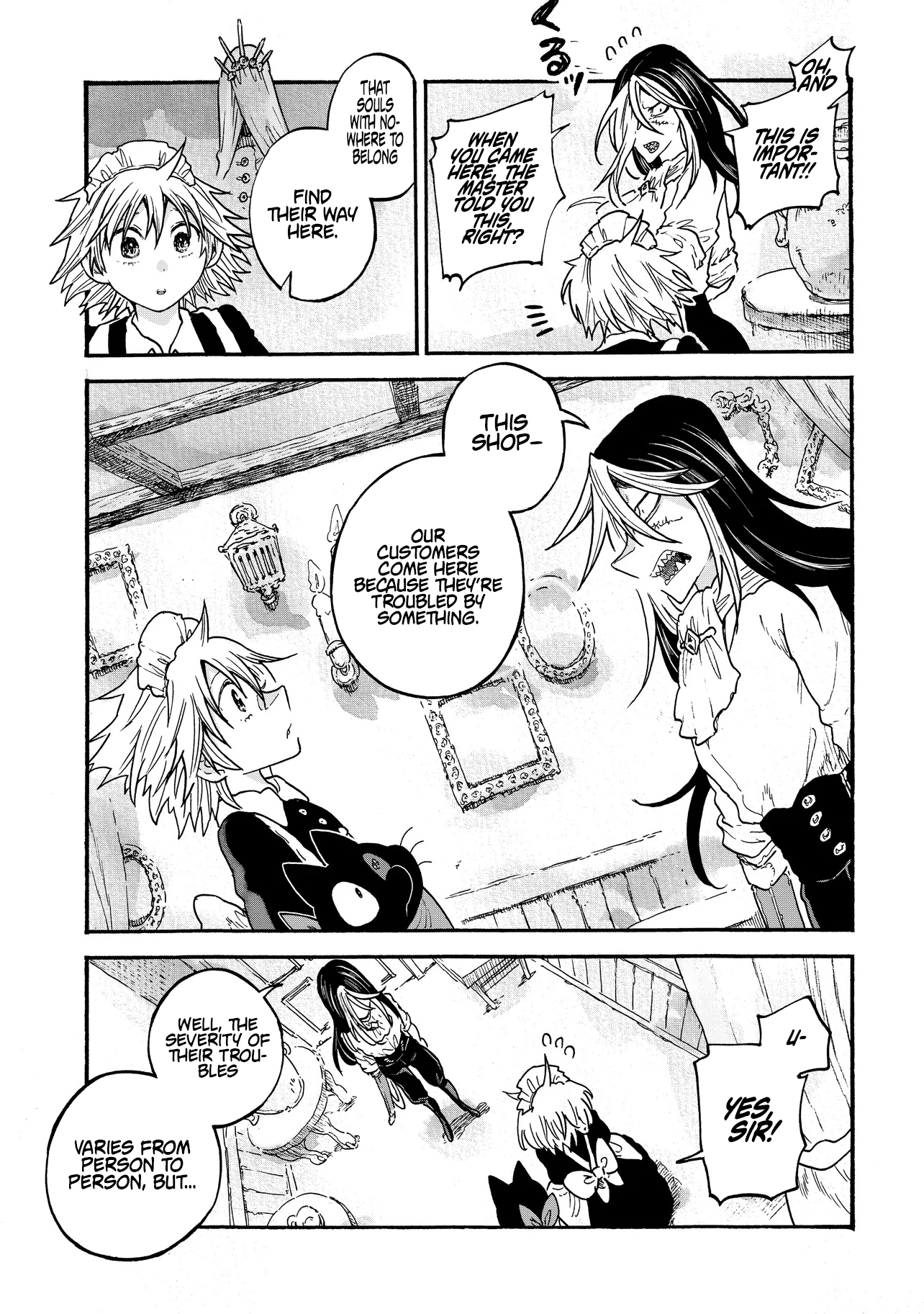 Welcome to The Raison D'etre Antique Shop Chapter 03.1 Page 7