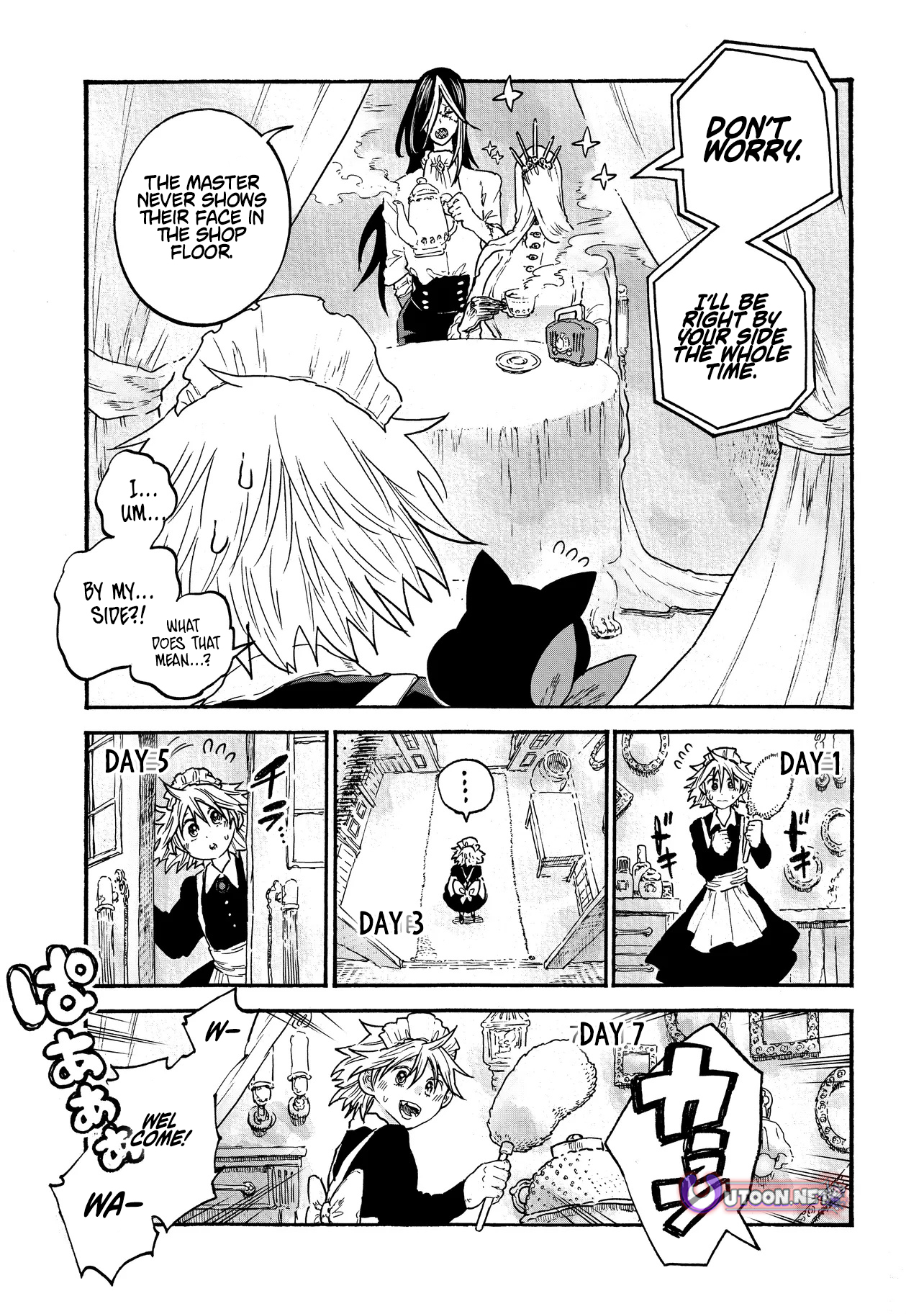 Welcome to The Raison D'etre Antique Shop Chapter 03.1 Page 9