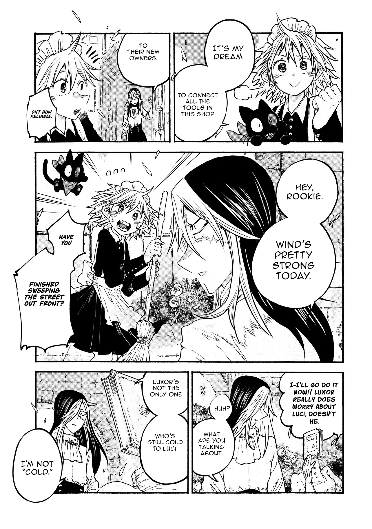 Welcome to The Raison D'etre Antique Shop Chapter 05.1 Page 4