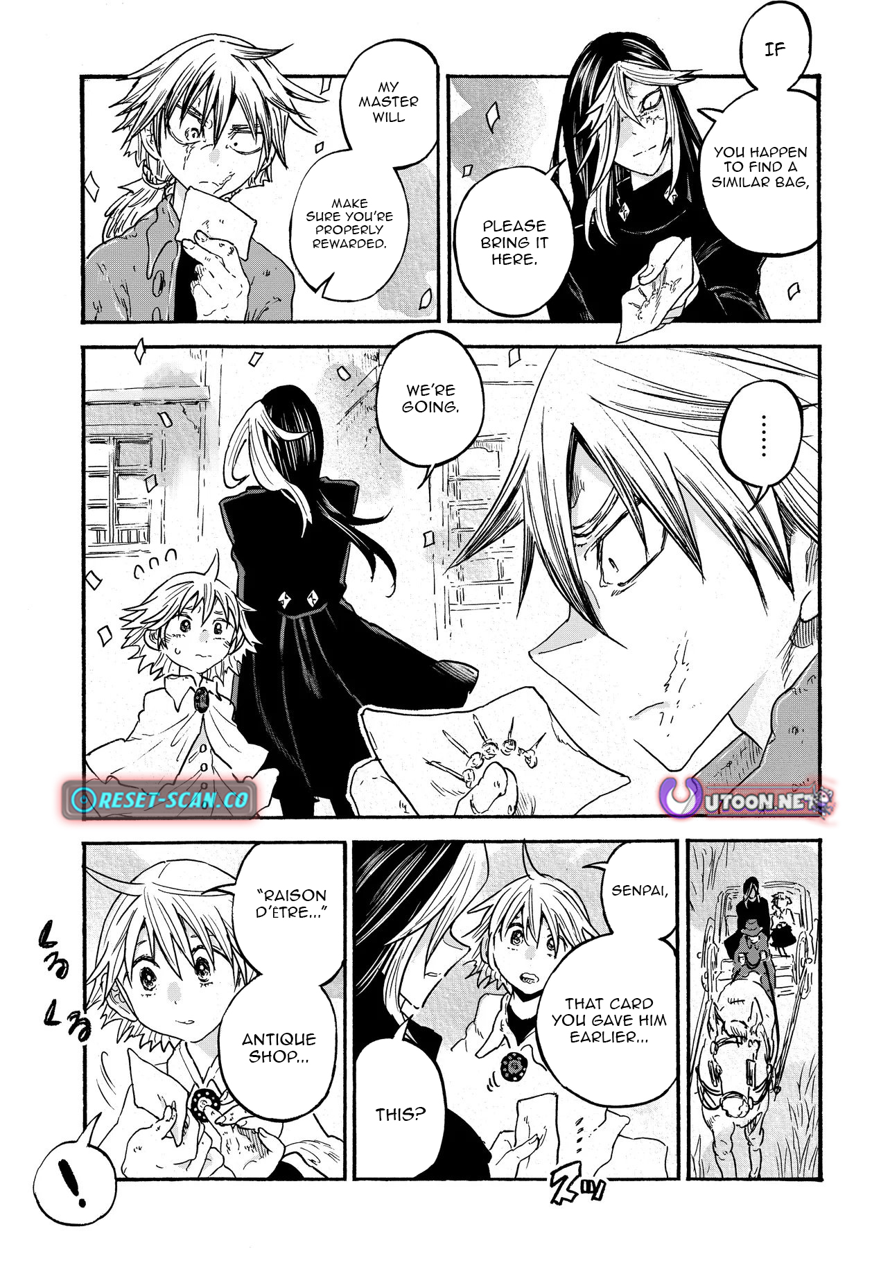 Welcome to The Raison D'etre Antique Shop Chapter 07.1 Page 6