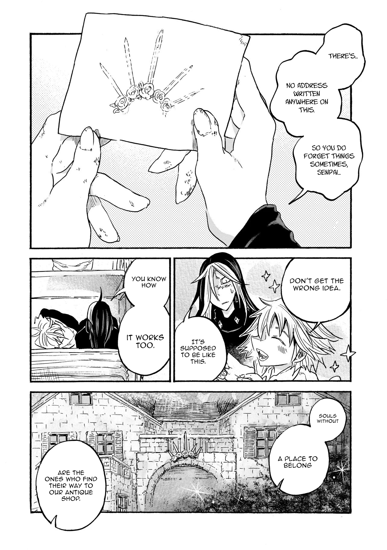 Welcome to The Raison D'etre Antique Shop Chapter 07.1 Page 7