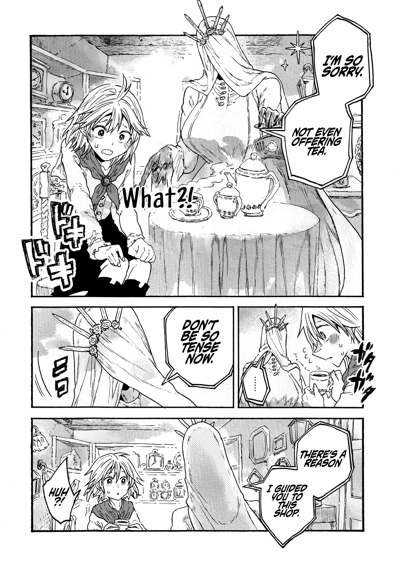 Welcome to The Raison D'etre Antique Shop Chapter 01 Page 18