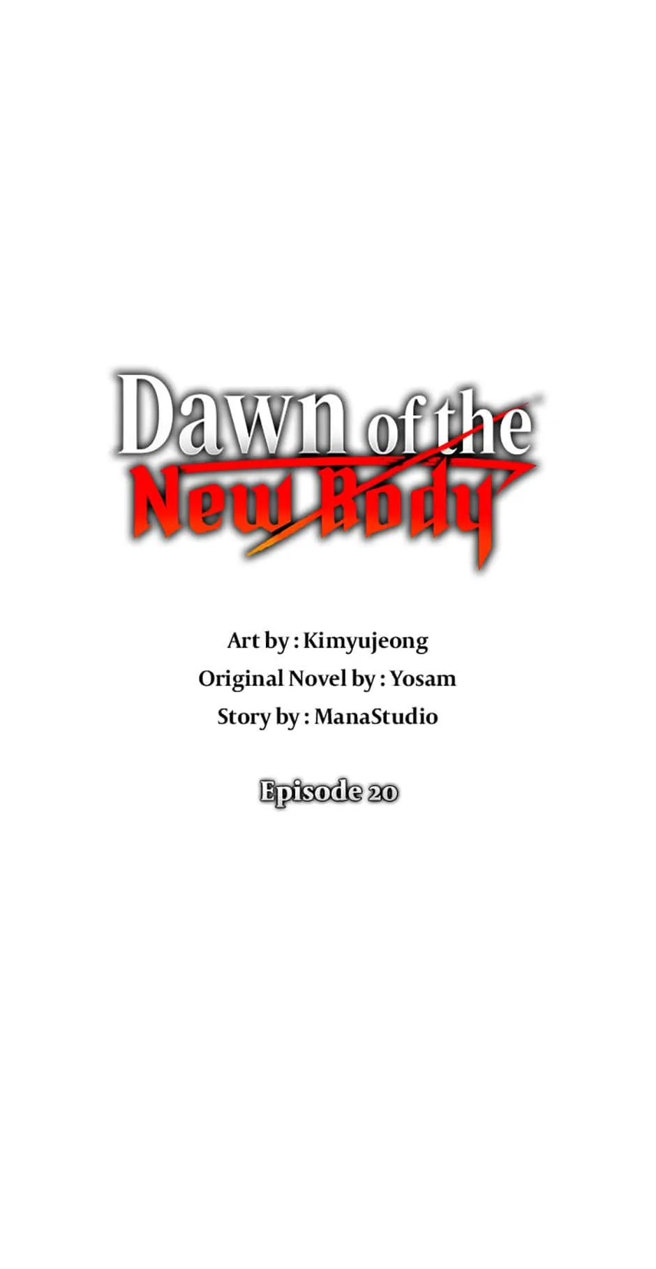 Dawn of the New Body Chapter 20 Page 1