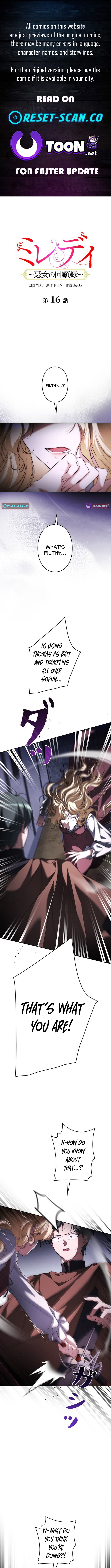 Milady: Memoirs of a Villainess Chapter 16 Page 1