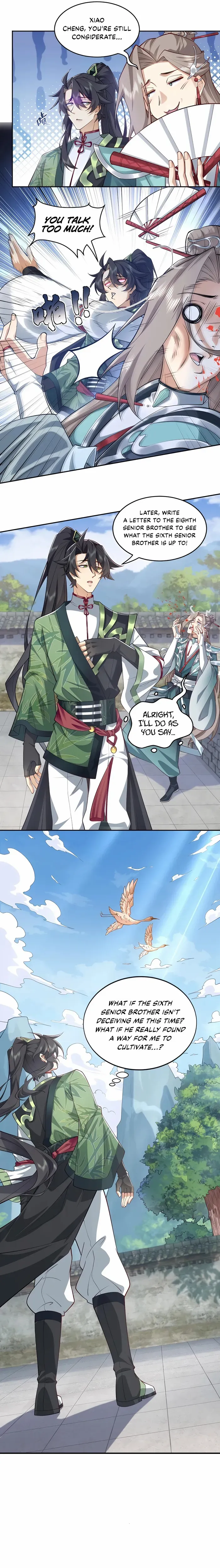 My Second Senior Brother Is a Mortal But Strong Chapter 5 Page 8